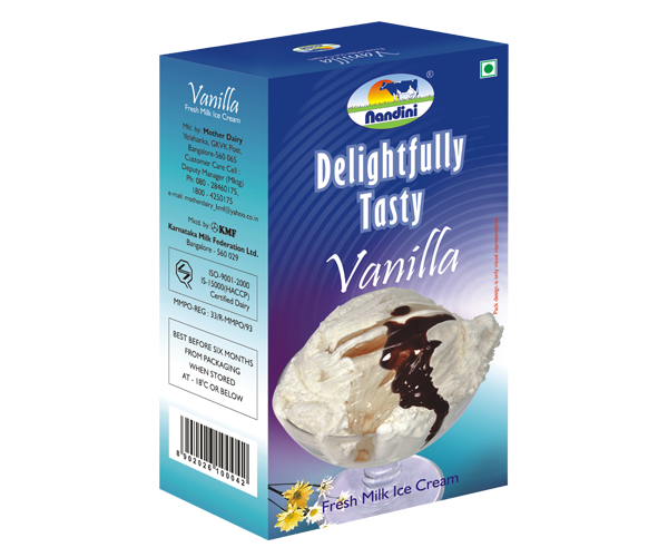 Family Pack Fresh Milk Ice Cream - Vanilla