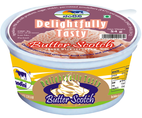 Ice Cream Cup - Butter Scotch